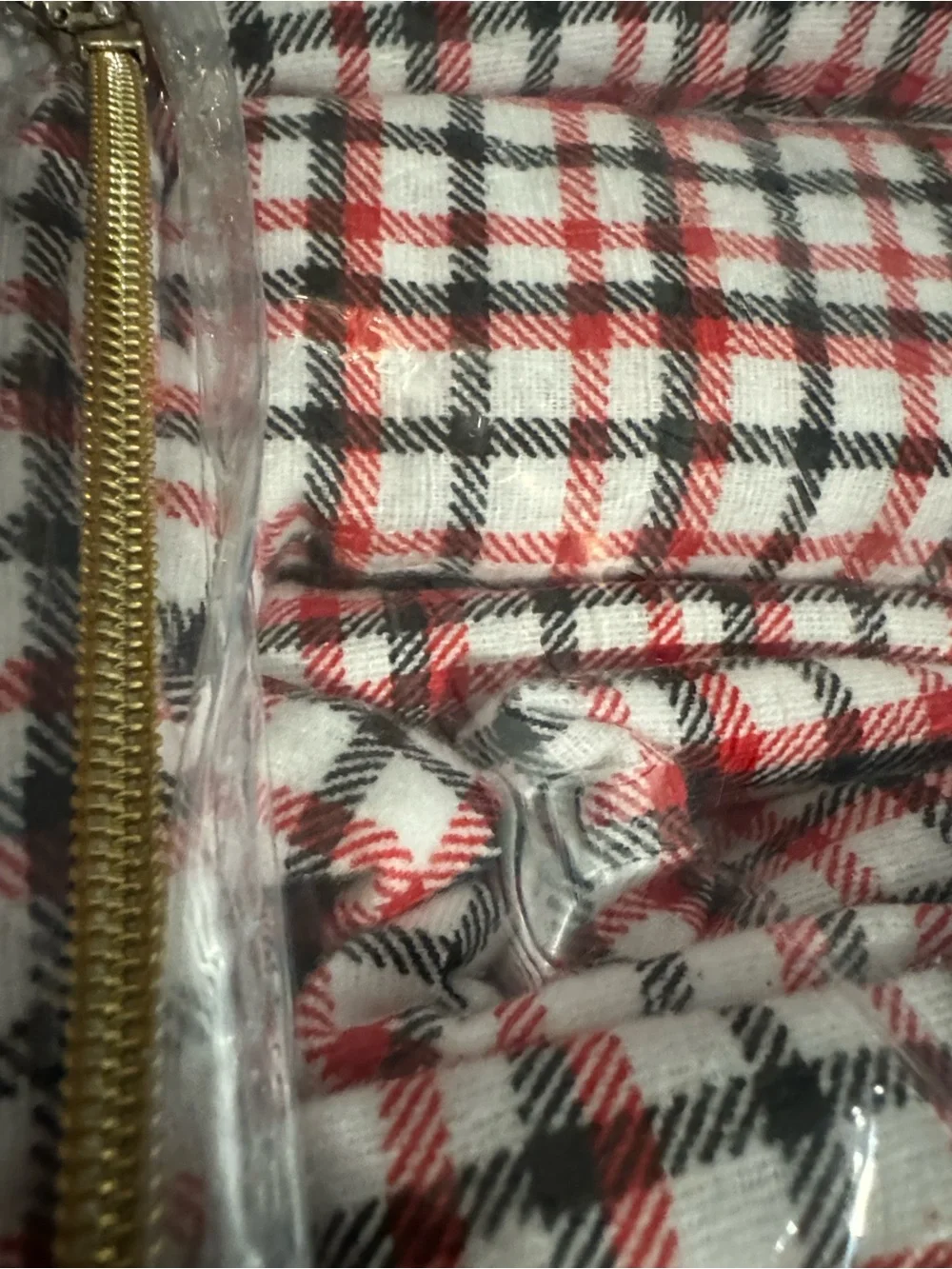 kate spade Red, Black & White Plaid Bedding Sheet Set